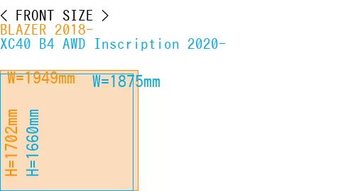 #BLAZER 2018- + XC40 B4 AWD Inscription 2020-